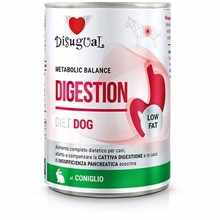 DISIGUAL Digestion Low Fat conservă pentru câini, cu carne de iepure 400g
