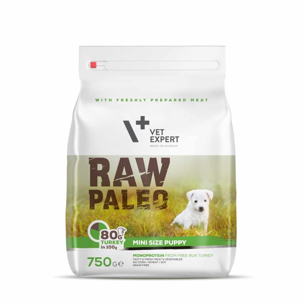 Raw Paleo Puppy, Rase Mici 750 Gr