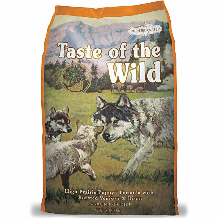 Taste Of The Wild High Prairie Puppy 12.2 Kg Plus Medalion Personalizat CADOU
