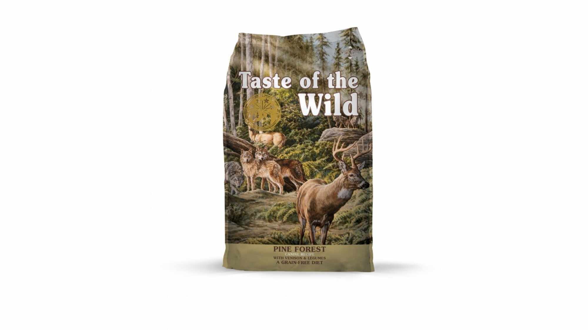 Taste Of The Wild Pine Forrest 12.2 Kg Plus Medalion Personalizat CADOU