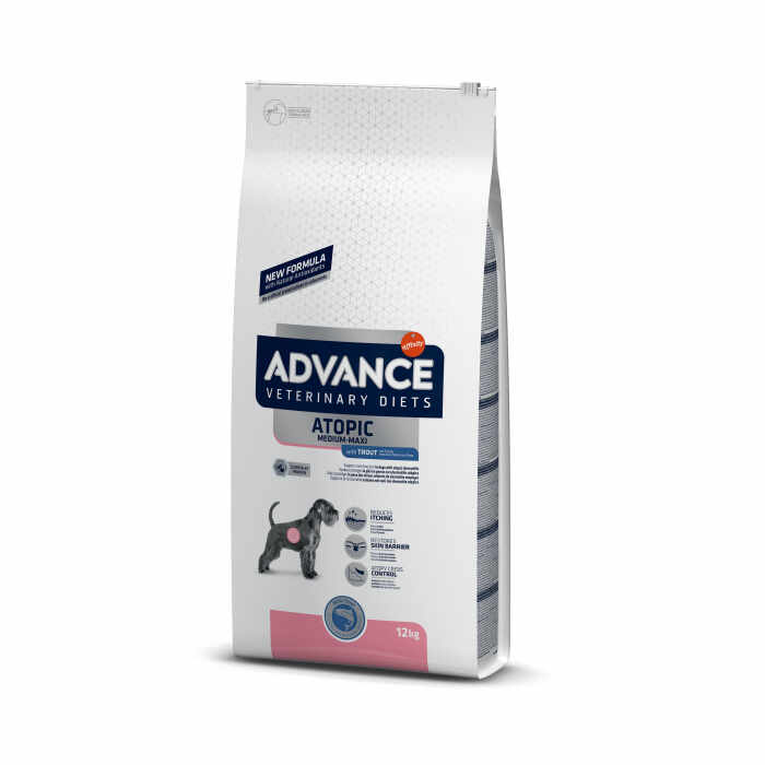 Advance Dog Atopic medium-maxi - pastrav 12 kg