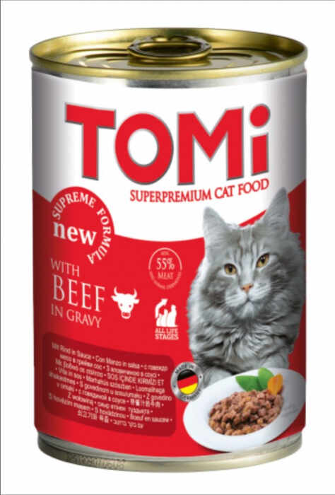 Conserva hrana umeda Tomi pisica cu Vita, 400 g