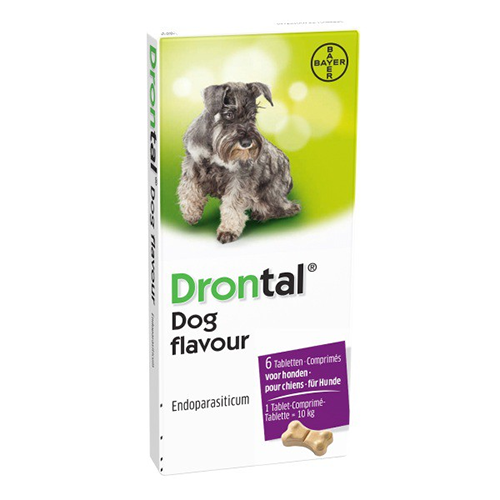 Drontal Dog Flavour, Cutie 6 tablete