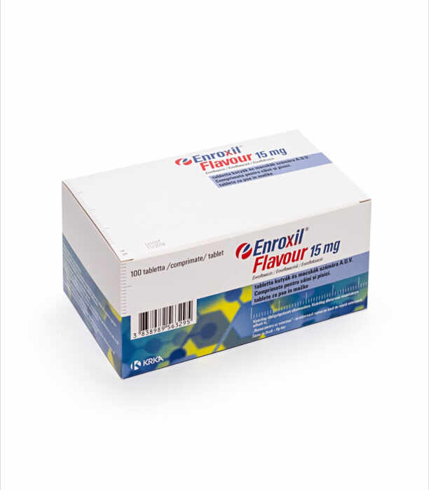 Enroxil Flavour 15 mg - 10 comprimate