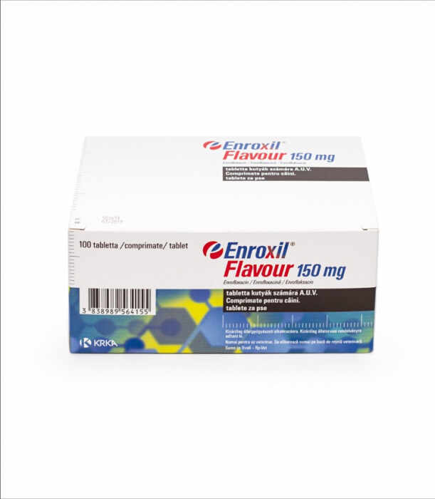 Enroxil Flavour 150 mg, 50 comprimate