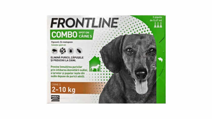 Frontline Combo S (2 -10 kg) - 1 Pipeta Antiparazitara