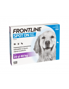 Frontline Spot On L (20-40 kg) - 3 Pipete Antiparazitare Fipronil