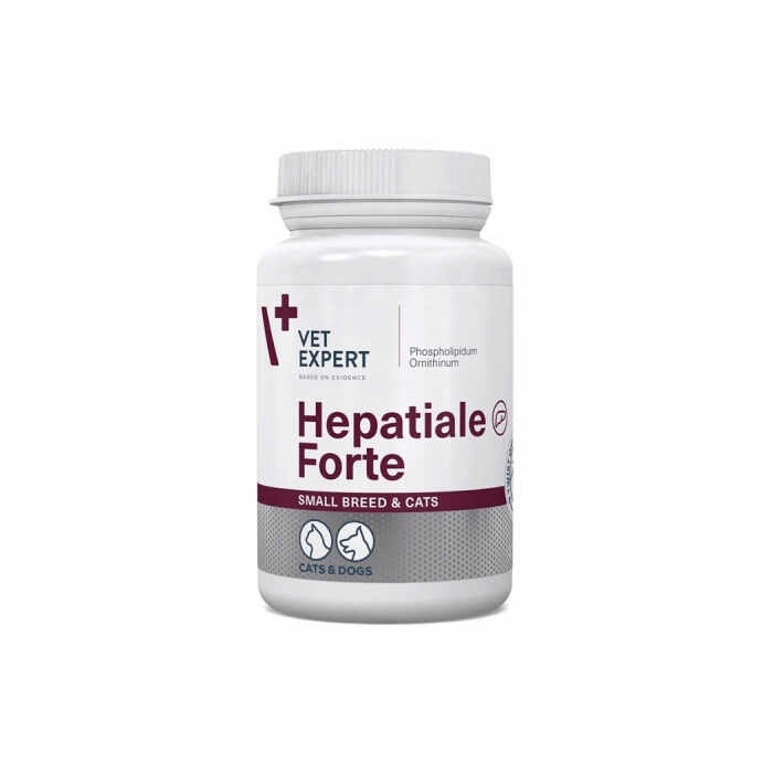Hepatiale forte small breed cats 170 mg - 40 capsule twist off