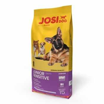 JOSIDOG Junior Sensitive, XS-XL, Pasăre, hrană uscată câini junior, sistem digestiv, 15kg