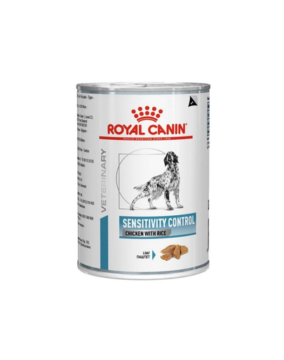 ROYAL CANIN VHN Dog Sensitivity Chick 410g hrana umeda pentru cainii cu sistem digestiv sensibil
