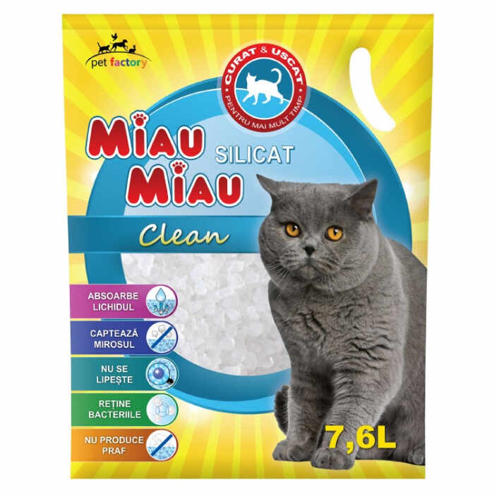 Silicat Miau Miau Clean 7,6 L