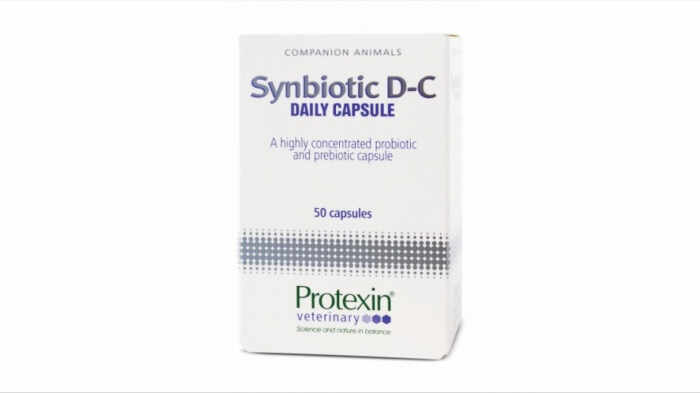 Synbiotic D-C pentru caini si pisici, 50 Capsule