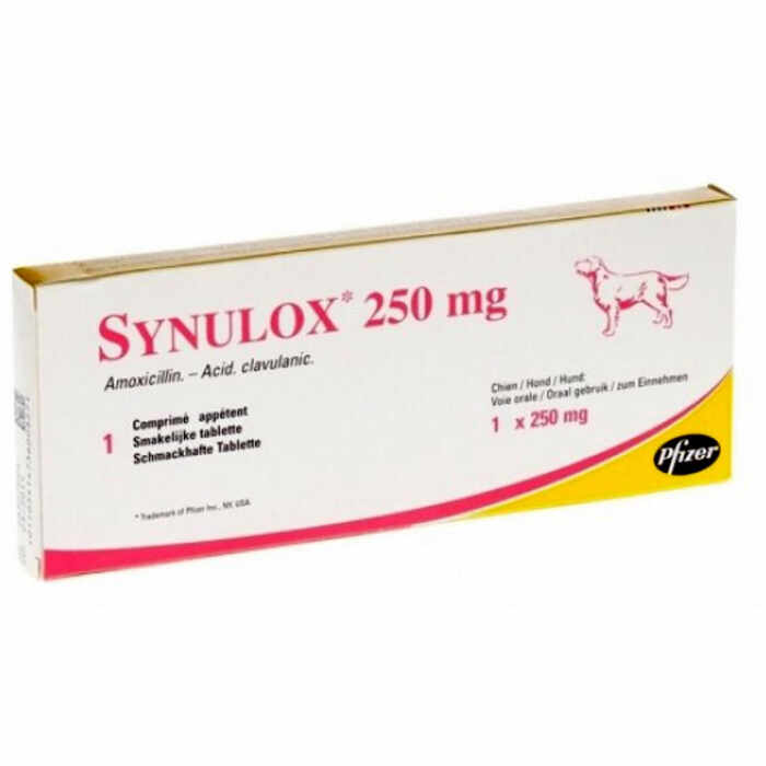 Synulox 250 mg 10 tablete