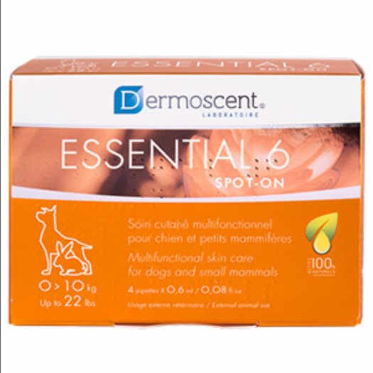 Dermoscent Essential 6 Spot-on Caine 0-10kg - 4 pipete