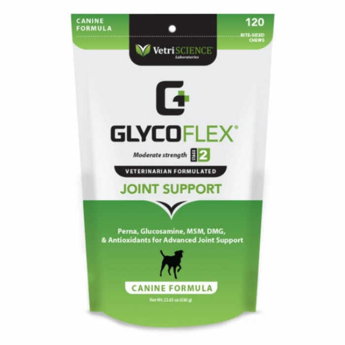Glyco Flex II Bite-sized Chews, VetriSCIENCE - 120 Tablete Gumate