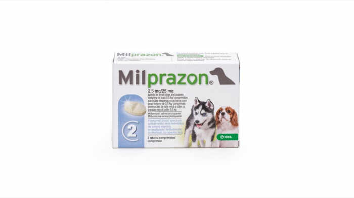 Milprazon Dog 2.5 25 mg ( 5 kg), 1 tableta
