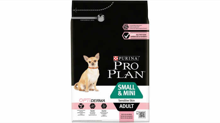 Pro Plan Optiderma Adult Small Mini Sensitive Somon, 3 kg
