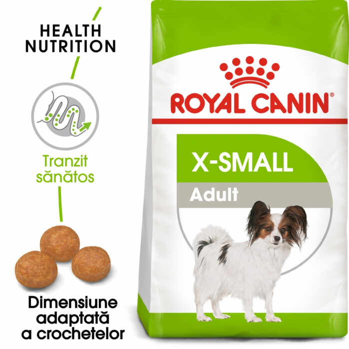 Royal Canin X-Small Adult, hrana uscata caini, 500 g