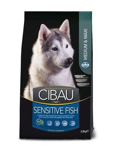 CIBAU Sensitive Adult Medium/Maxi 12kg+2kg FREE