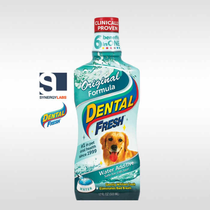 Dental Fresh ORIGINAL FORMULA pentru caini si pisici, Synergy Labs, 1.9 l