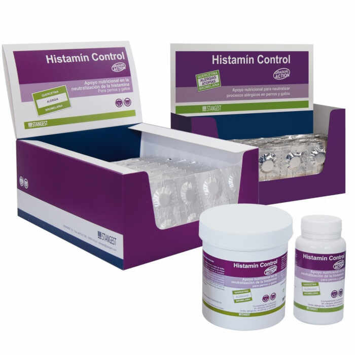 HISTAMIN Control Large Breed Dogs- 30 Blistere (240 tablete)