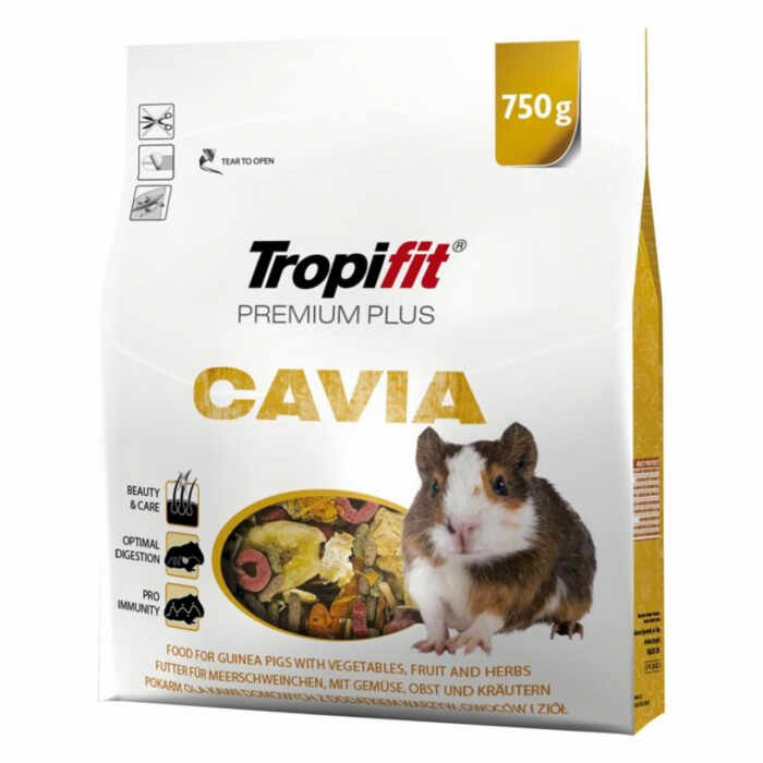 Hrana pentru purcusori de guinea Tropifit Premium Plus Cavia, 2.5 kg