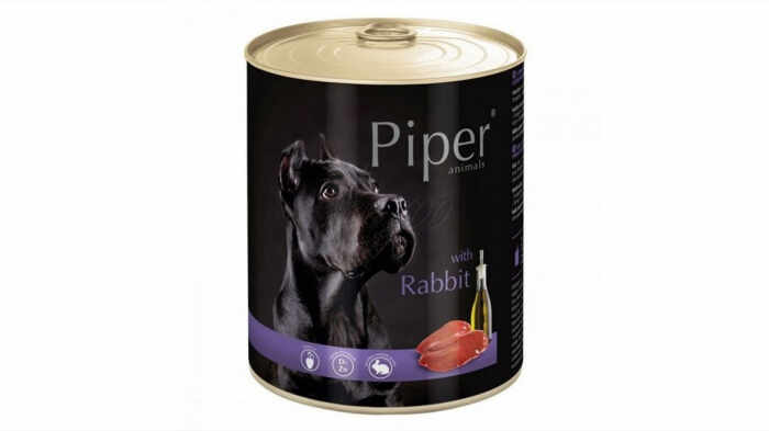 Piper Adult, Hrana Umeda, Carne de Iepure, 800 g