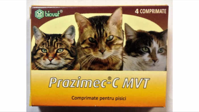 Prazimec-C pisici - 4 comprimate