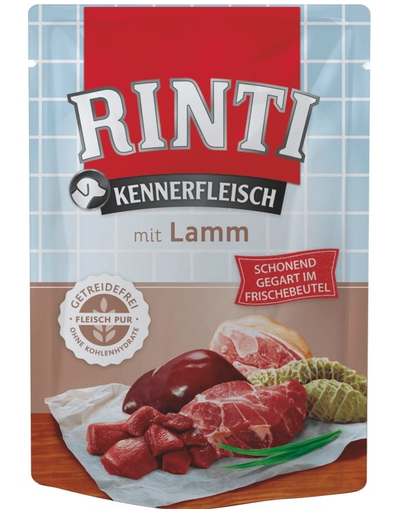 RINTI Kennerfleisch Lamb Pliculeț de miel 400 g