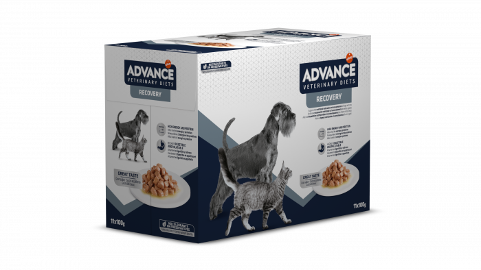 Hrana umeda pentru caini si pisici Advance Recovery - plic 11x100 g
