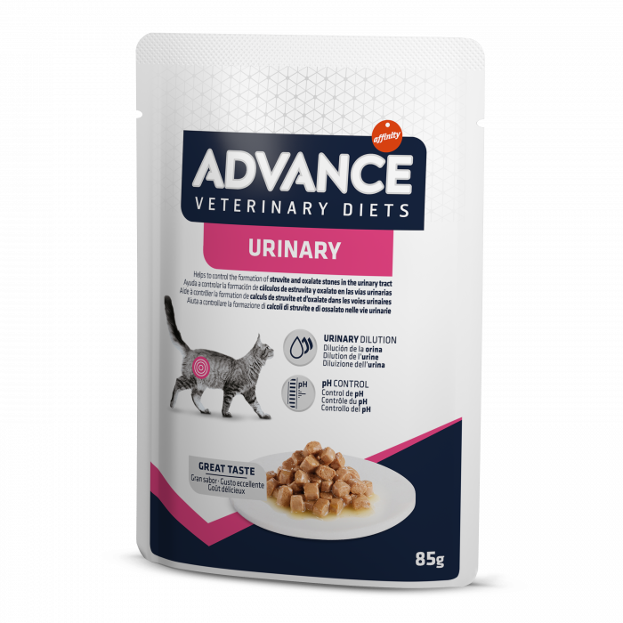 Hrana umeda pisici Advance Urinary - plic 1x85 g