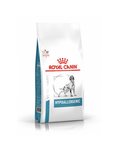 ROYAL CANIN Veterinary Dog Hypoallergenic 2 kg hrana dietetica pentru caini cu intolerante alimentare