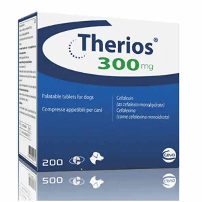 Folie Therios 300 mg, antibiotic, 10 tablete