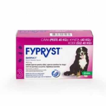 FYPRYST, deparazitare externă câini, pipetă repelentă, XL(40 - 60kg), 3buc