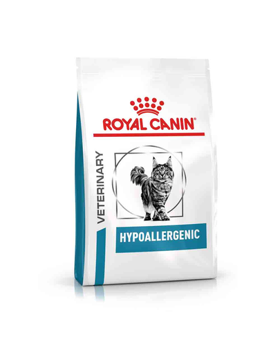 ROYAL CANIN Veterinary Cat Hypoallergenic 0,4 kg hrană uscată pentru pisici adulte cu reacții adverse la alimente