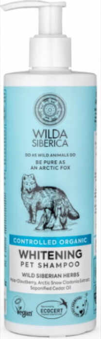 Sampon Wilda Siberica, pentru blana alba 400 ml