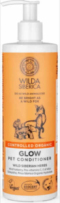Sampon Wilda Siberica, pentru stralucire cu ierburi salbatice siberiene 400 ml