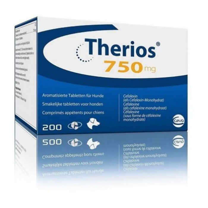 Therios 750 mg, antibiotic, 200 comprimate