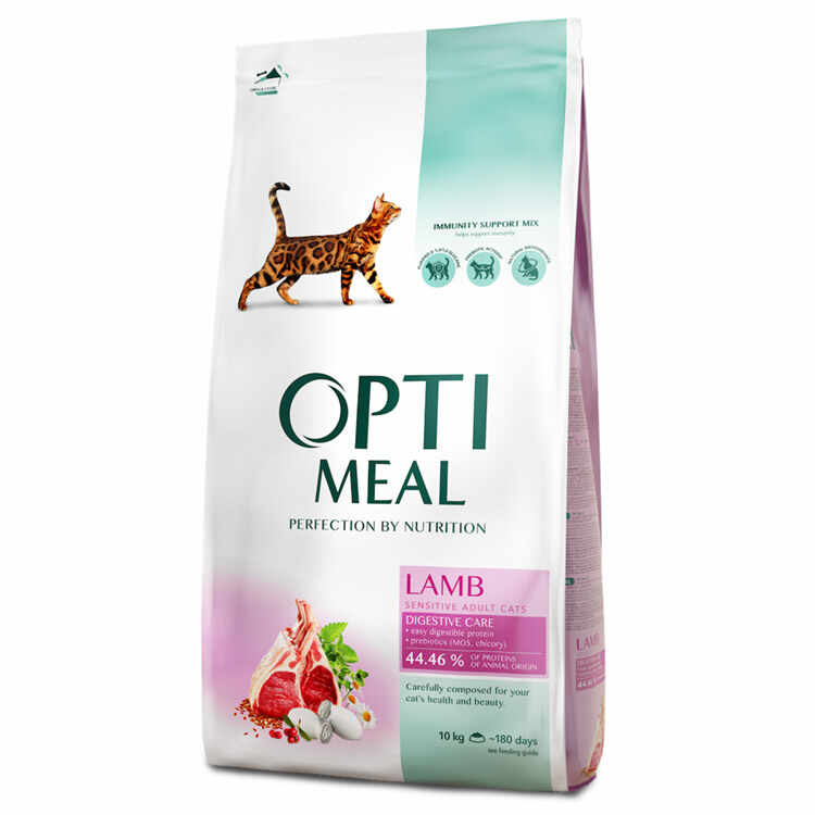 Hrana Uscata Pisici OPTIMEAL Sensitive Adult Miel 10kg