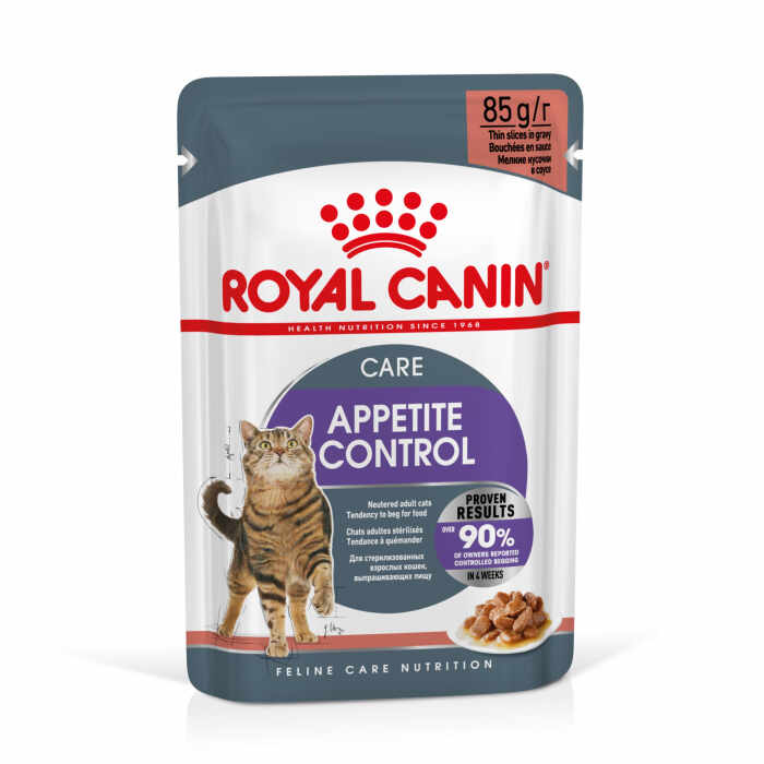 Royal Canin Appetite Control Care, hrana umeda pisici, adult sterilizat, reglarea apetitului, (in sos), 1 x85g