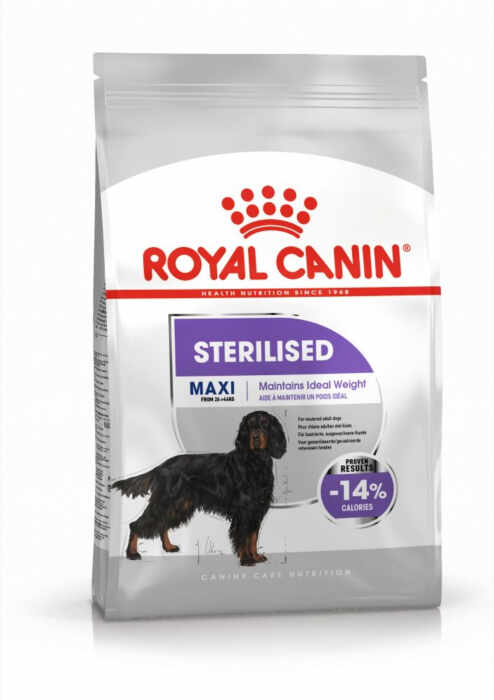 Royal Canin Maxi Sterilised Adult hrana uscata caine sterilizat, 12 kg