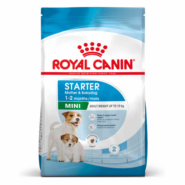 Royal Canin Mini Starter Mother Babydog, mama si puiul, hrana uscata caine, 4 kg