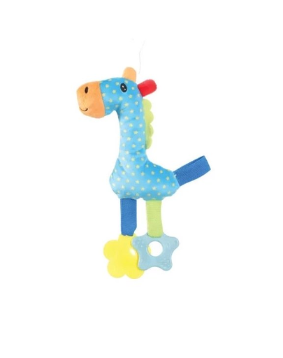 ZOLUX Puppy Rio girafa din plus pentru caini rasa mica, albastru