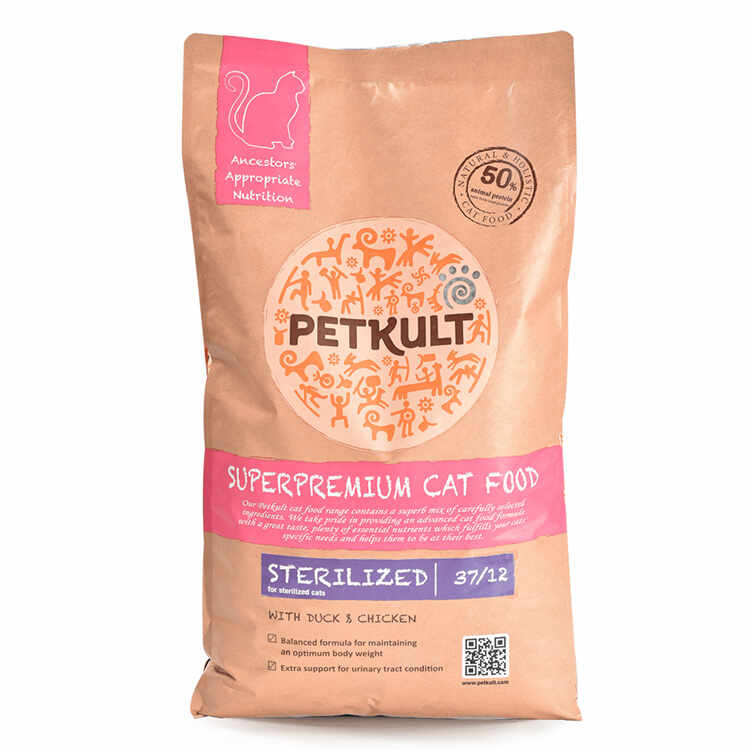 Hrana Uscata Pisici PETKULT Sterilised 37/12 7kg