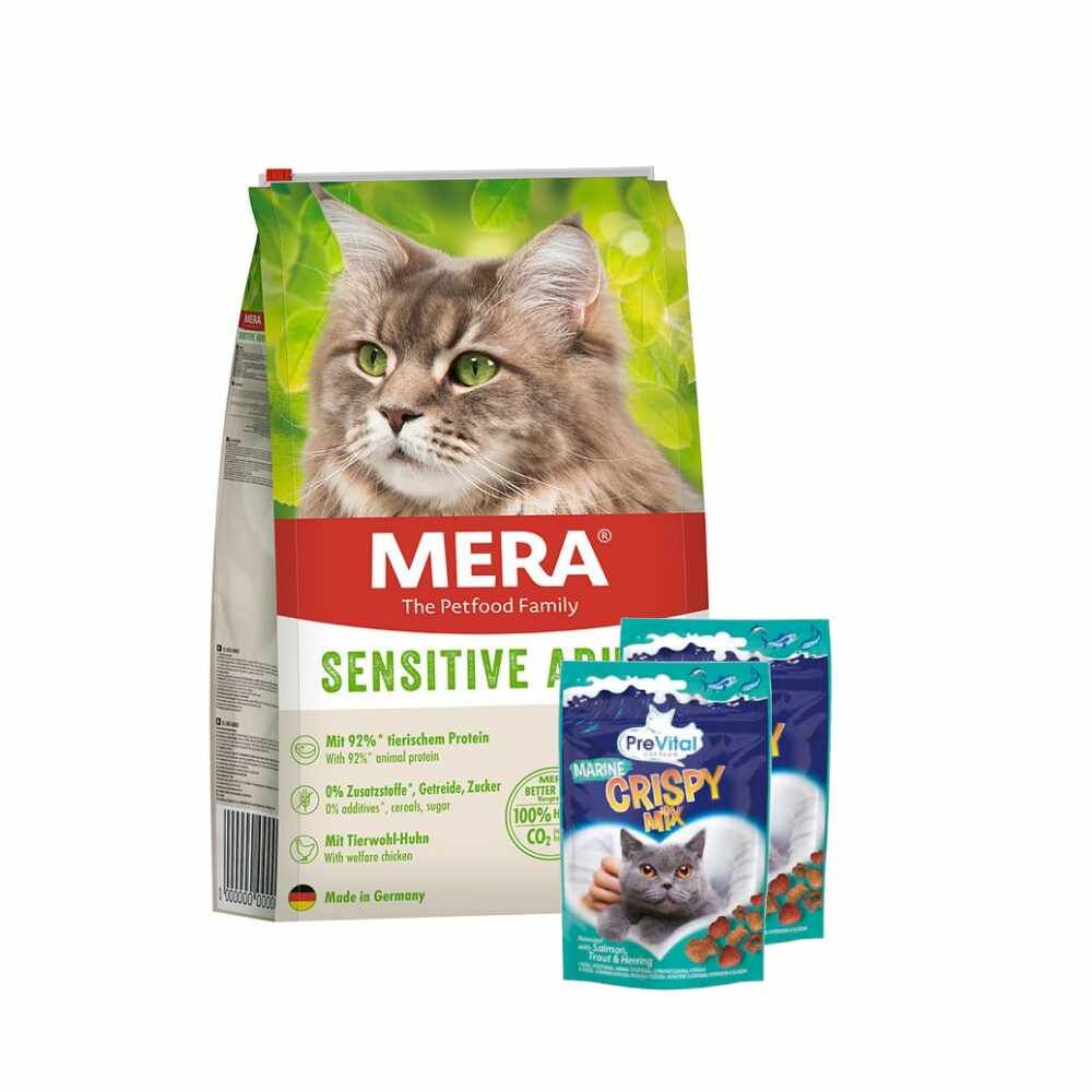 Hrana Uscata Pisici MERA Sensitive Adult cu Pui 10kg
