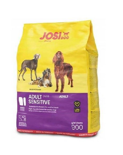 JOSERA JosiDog adult sensitive 900g Hrana pentru caini cu sistem digestiv sensibil