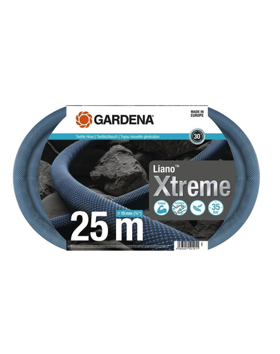 GARDENA Furtun textil pentru irigare Liano Xtreme 25m 3/4"