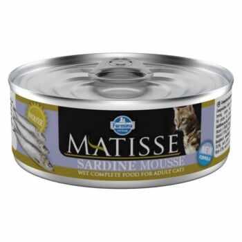 MATISSE, Sardine, conservă hrană umedă pisici, (pate), 85g
