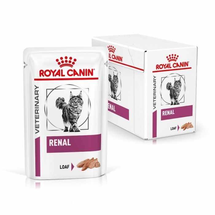 Royal Canin Renal Loaf Cat Pouch, hrana umeda pisici, 12x85 g
