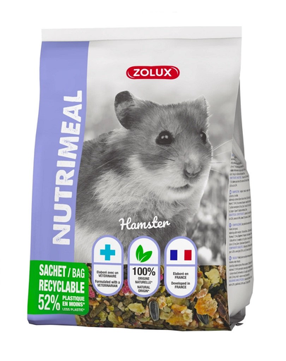 ZOLUX NUTRIMEAL mix hrana pentru hamsteri 600 g